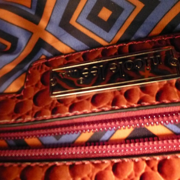 Nicole Lee handbag purse med colorful night out EC - Picture 5 of 8